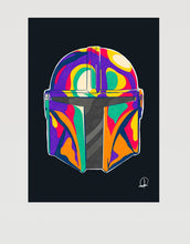 Cargar imagen en el visor de la galería, Mandalorian fondo negro