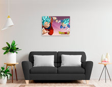 Cargar imagen en el visor de la galería, Goku y Vegeta Super Saiyan Blue