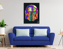 Cargar imagen en el visor de la galería, Mandalorian fondo negro