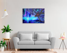 Cargar imagen en el visor de la galería, Spiderman Miles saltando a ciudad